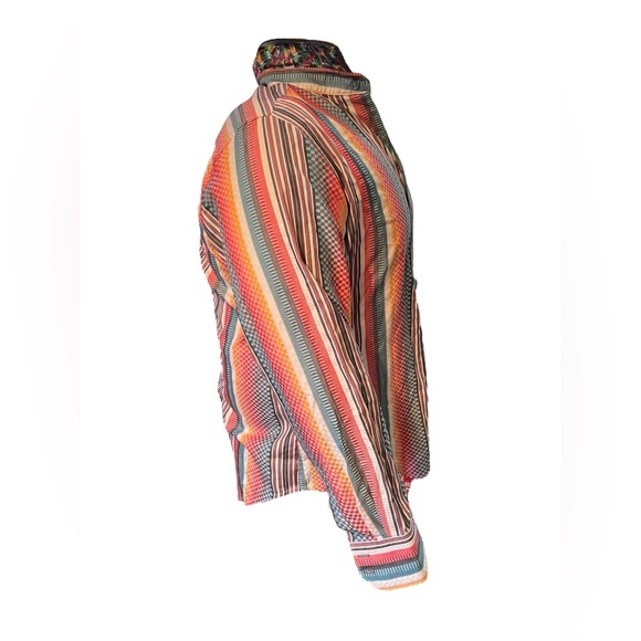 Robert Graham Men’s Classic Fit Psychedelic Groovy Long Sleeve Button Up Shirt - Picture 4 of 10